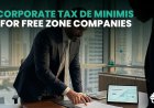 Understanding the UAE Corporate Tax De Minimis Rule for Free Zone Businesses